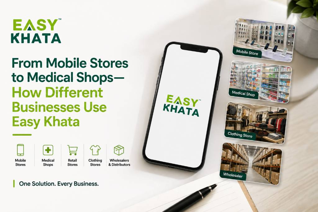 From Mobile Stores to Medical Shops—How Different Businesses Use Easy Khata